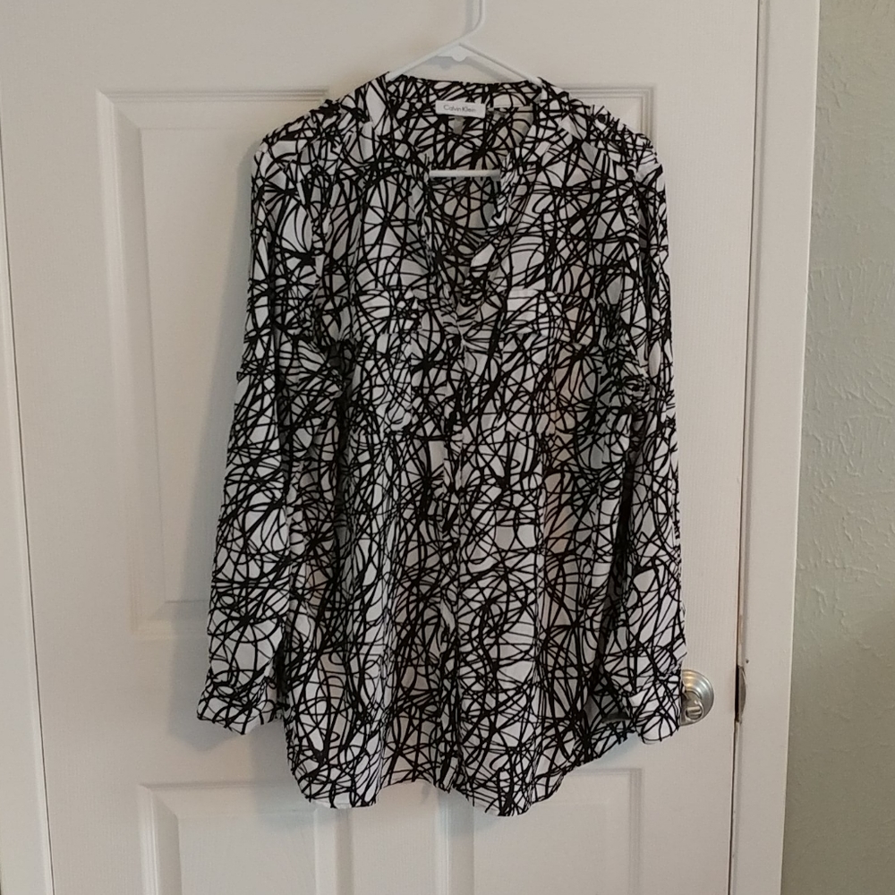 Calvin Klein button up shirt